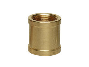 Raccordo Manicotto in ottone F-F