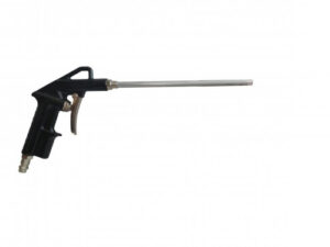Pistola soffiaggio in alluminio a canna lunga con innesto tedesco